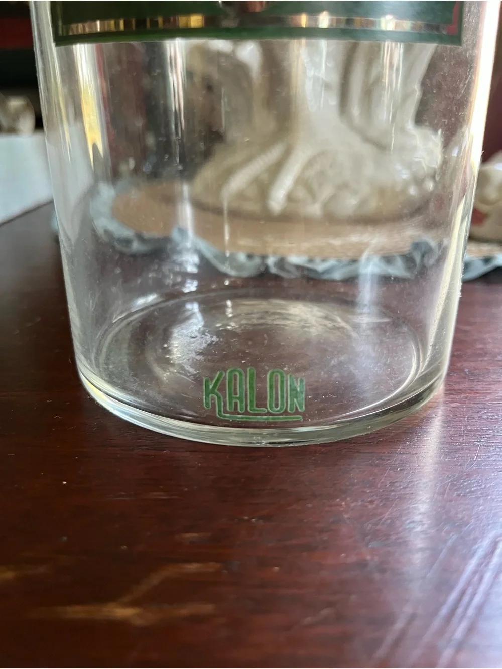 Vintage Kalon by Profex glass medical apothecary jar